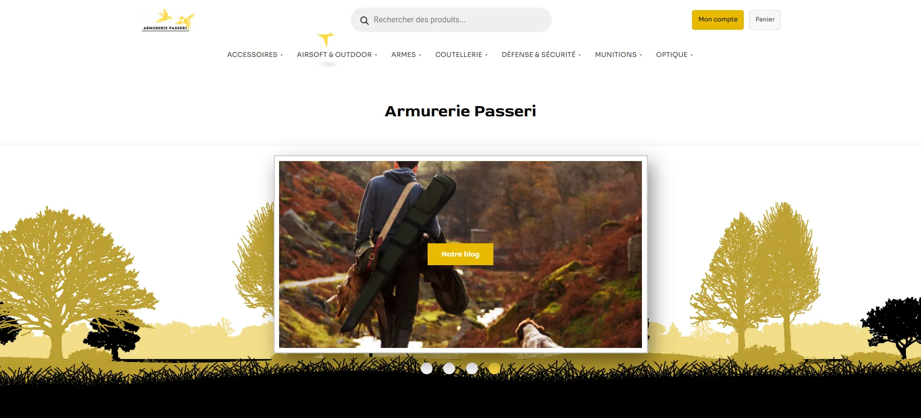 Mockup d’une boutique e-commerce moderne